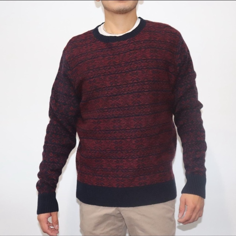J.Crew 100% Lambswool Pullover Sweater